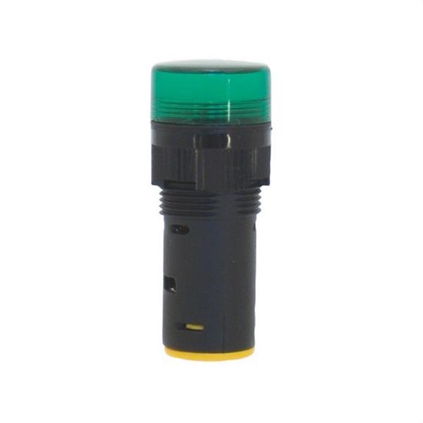 GAVE 460L230V Piloto MULTI-LED fijación 16,5mm 230V verde