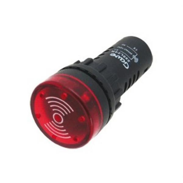 GAVE Z60L230R Zumbador sonoro luminoso 230V rojo