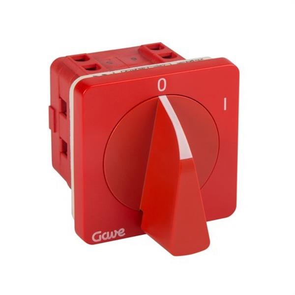 GAVE A-5522100 Interruptor 3P 25A calibre 1 montaje 0