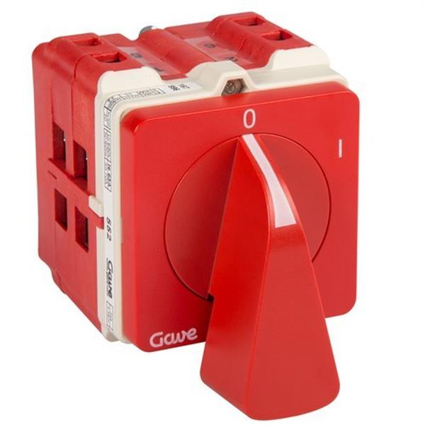 GAVE A-5526100 Interruptor 3P 63A calibre 1 montaje 0