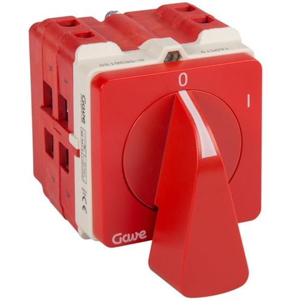 GAVE A-5536100 Interruptor 4P 63A calibre 1 montaje 0