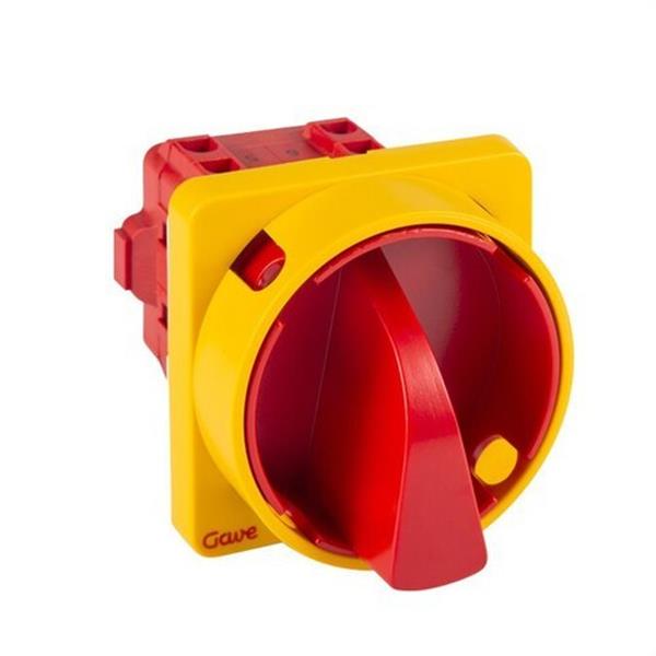GAVE AB5520000 Interruptor 3P 12A calibre 0 bloqueo candado
