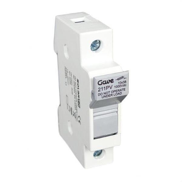 GAVE 211PV Base portafusibles 1P 20A