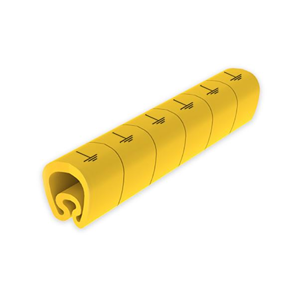 UNEX 1811-TIERR Señalización PVC plástico 2-5mm -TIERR-amarillo