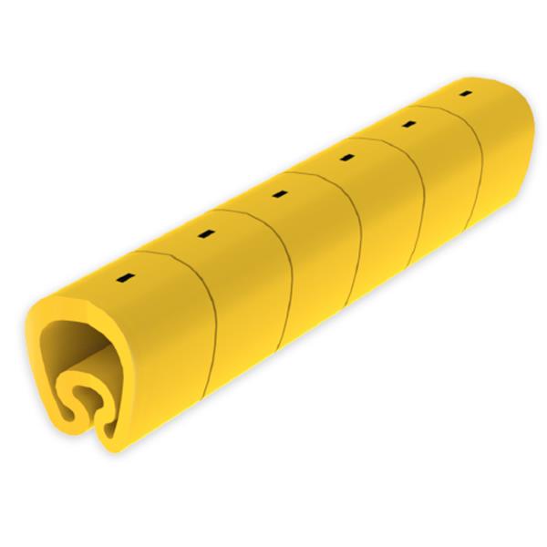 UNEX 1812-- Señalización PVC plástico 4-8mm ---amarillo