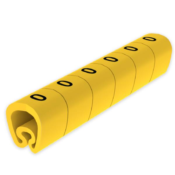 UNEX 1813-0 Señalización PVC plástico 7-18mm -0-amarillo