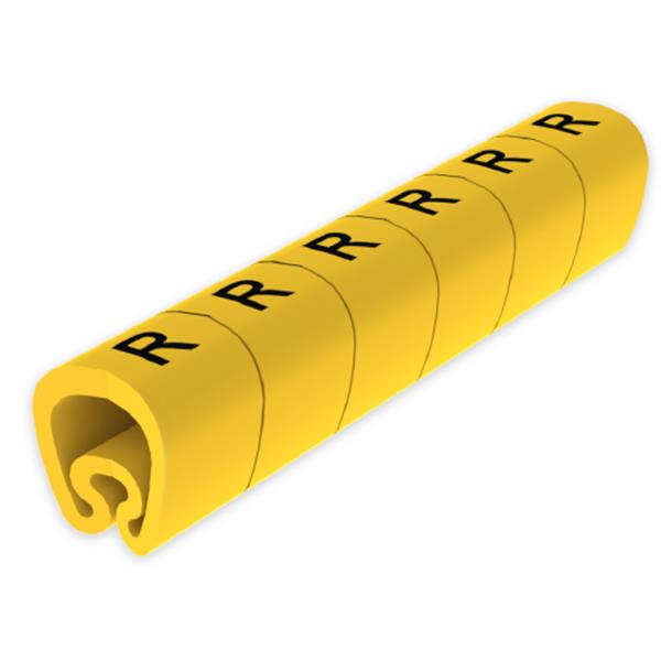 UNEX 1813-R Señalización PVC plástico 7-18mm -R-amarillo