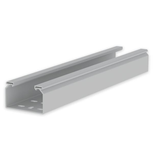 UNEX 66100 Bandeja 66 perforada PVC-M1 U23X 60x100 gris