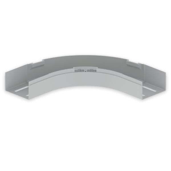 UNEX 66110 Curva plana 90º 60x100 U23X gris RAL7035
