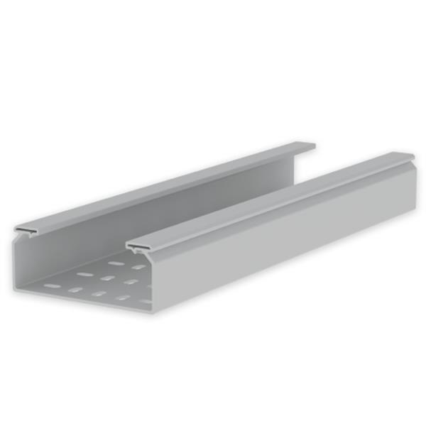 UNEX 66150 Bandeja 66 perforada PVC-M1 U23X 60x150 gris