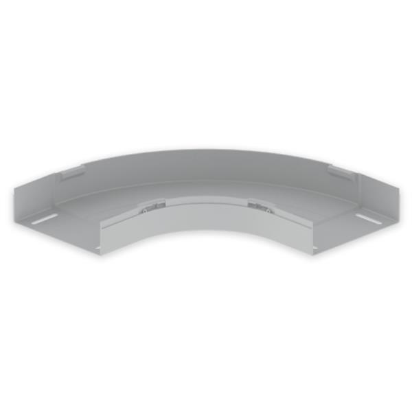 UNEX 66210 Curva plana 90º 60x200 U23X gris RAL7035