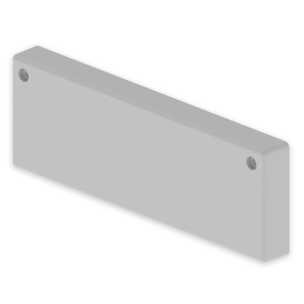 UNEX 66213 Tapa final reducción PVC-M1 P/66200/1 U23X gris