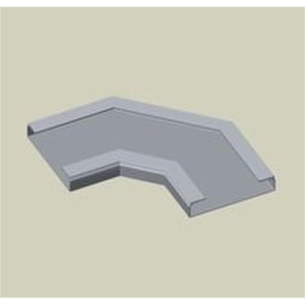 UNEX 66217 ESQUINA LISA PVC-M1 PARA 66201 U23X GRIS