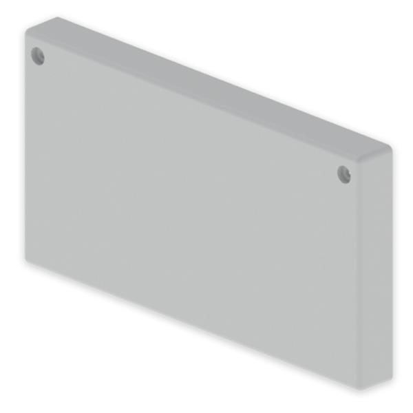 UNEX 66233 Tapa final-reducción 100x200 U23X gris
