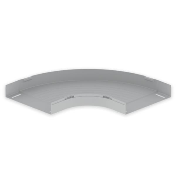 UNEX 66310 Curva plana 90º 60x300 U23X gris RAL7035