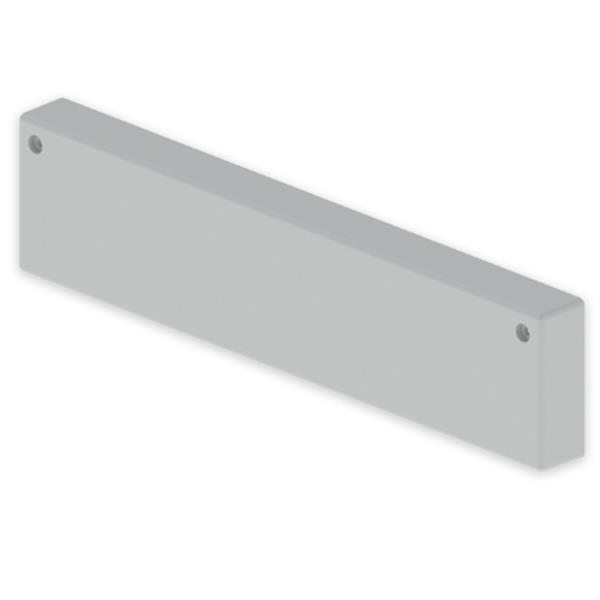 UNEX 66313 Tapa final reducción PVC-M1 P/66300/1 U23X gris