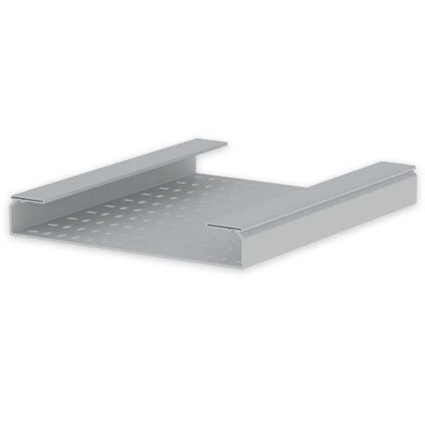UNEX 66400 Bandeja 66 perforada PVC-M1 U23X 60x400 gris