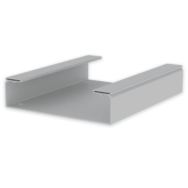 UNEX 66421 Bandeja 66 lisa PVC-M1 U23X 100x400 gris