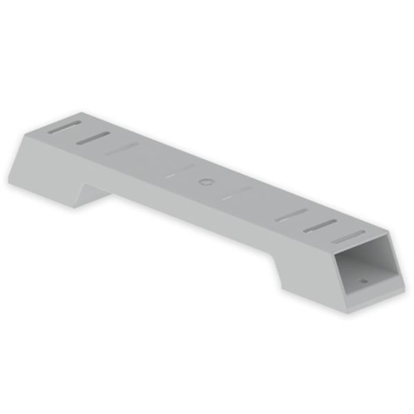 UNEX 66605 Soporte vertical PVC-M1 P/66620/1 U23X gris