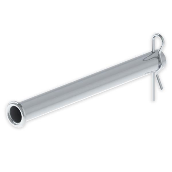 UNEX 66812 Eje montaje inoxidable soporte horizontal PVC