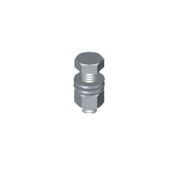 UNEX 66829 Tornillo inoxidable hexagonal M8x25 DIN 933
