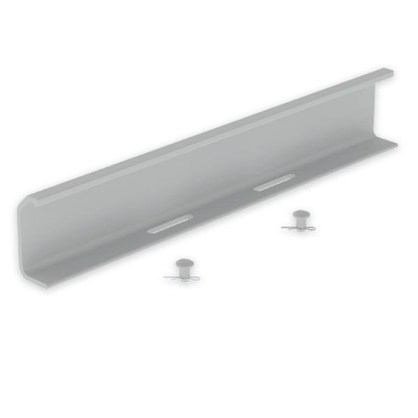 UNEX 66834 Unión tramos PVC-M1 U23X altura 100 gris