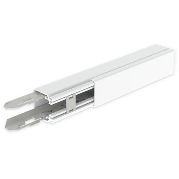 UNEX 73020-2 Canal 72/73 PVC-M1 40x40 U23X blanco nieve