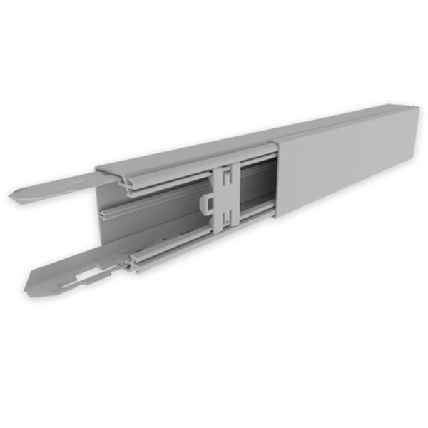 UNEX 73071-04 Canal 40x60 U23X gris RAL7035