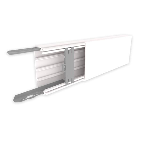 UNEX 73073-2 Canal 72/73 PVC-M1 40x110 U23X blanco nieve
