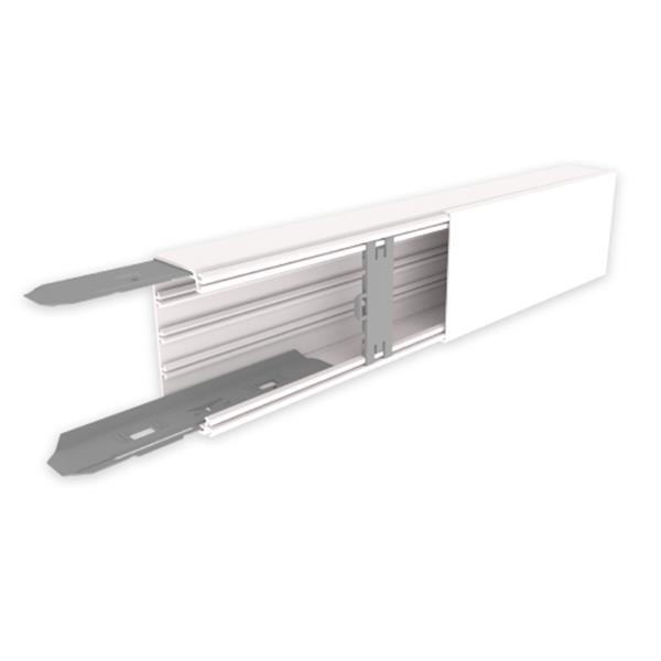UNEX 73083-2 Canal 72/73 PVC-M1 60x110 U23X blanco nieve