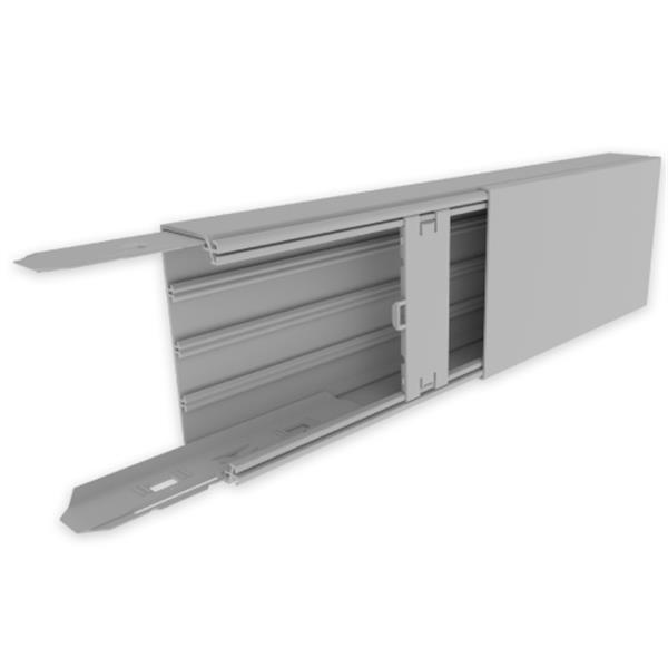 UNEX 73085-04 Canal 60x150 U23X gris RAL7035