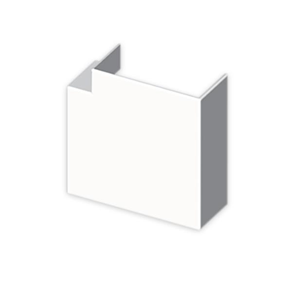 UNEX 73238-2 Angulo plano PVC 72/73 PARA 73088 U24X blanco nieve