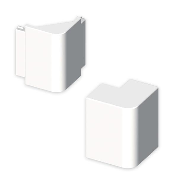 UNEX 73272-42 Angulo exterior 40x90 U42X blanco nieve