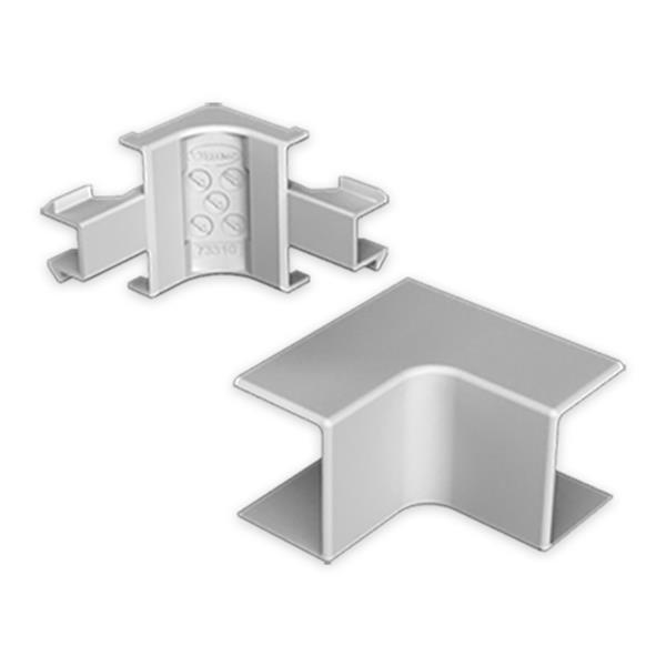 UNEX 73336-04 Angulo interior 60x190 U24X gris RAL7035