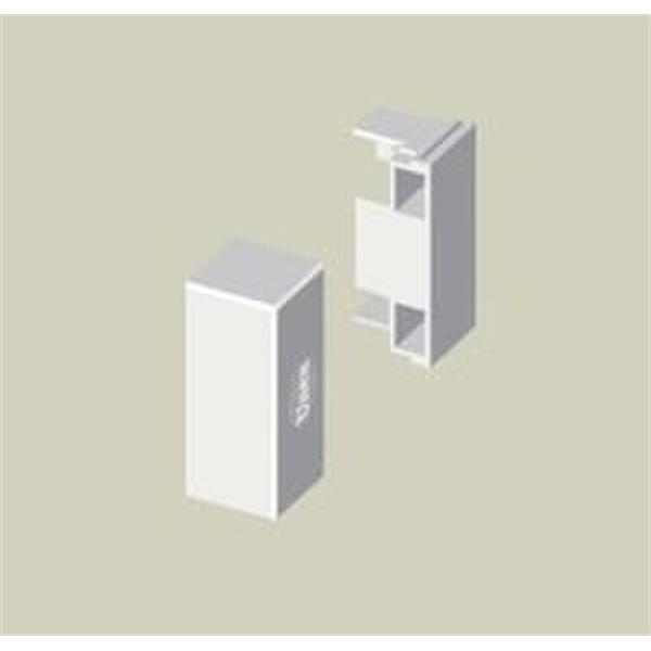 UNEX 78373 *TAPA FINAL PVC P/78073 U24X BLANCO
