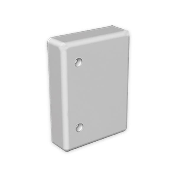 UNEX 78393-04 Tapa final 20x30 U24X gris RAL7035