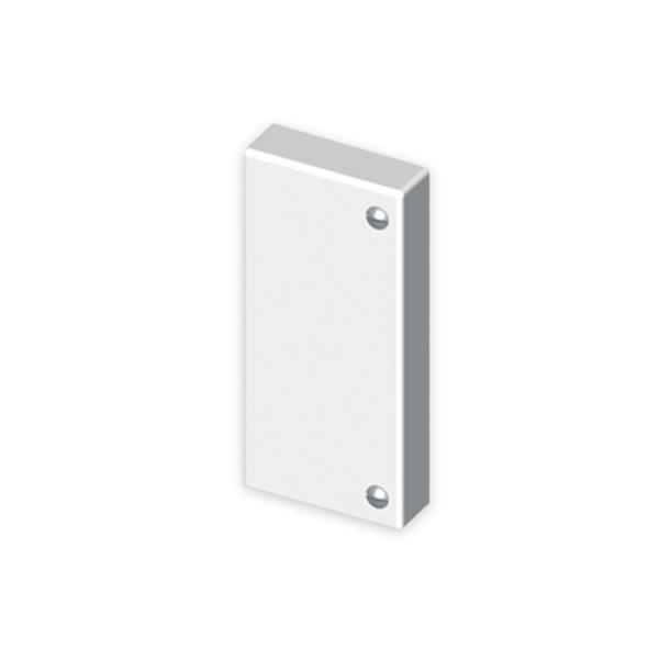 UNEX 78393-2 Tapa final PVC P/78043/78093 U24X blanco nieve