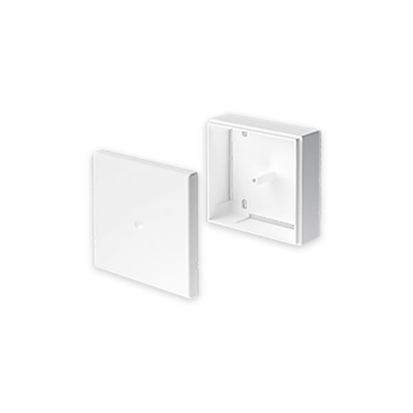 UNEX 78455-2 Caja derivación ABS modular 78 U24X blanco nieve
