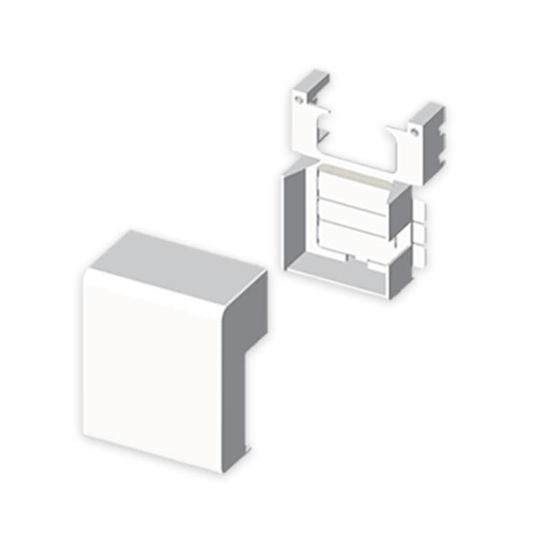 UNEX 78483-2 Derivación PVC P/78033/78083 U24X blanco nieve