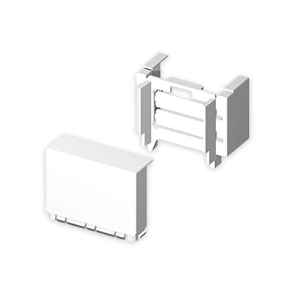 UNEX 78643-2 Adaptador lateral PVC P/78043/78093 U24X blanco nieve
