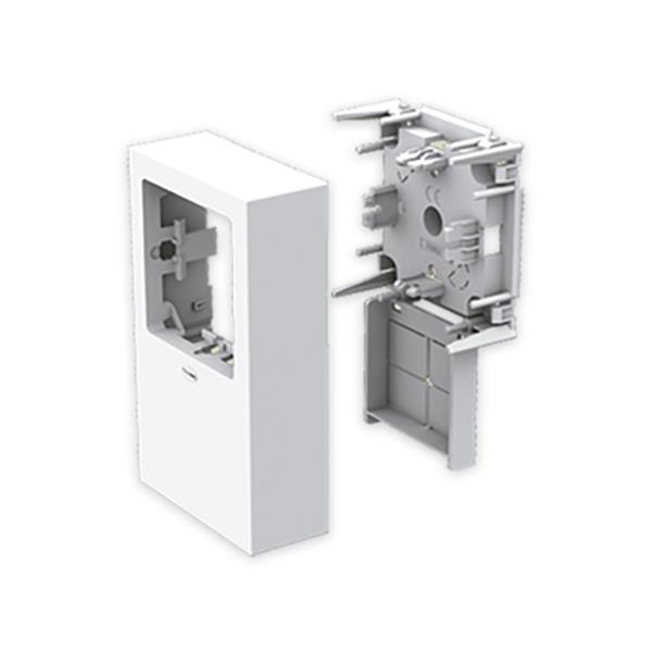 UNEX 78860-2 Adaptador para 1 mecanismo SIMON 107x75x23 U24X blanco nieve