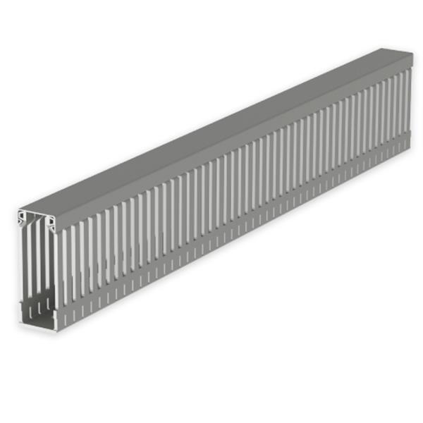UNEX 80.30.77 Canal para cableado 77 PVC-M1 80x30mm U23X gris