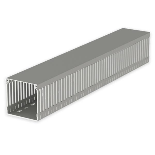 UNEX 80.80.77 Canal para cableado 77 PVC-M1 80x80 U23X gris