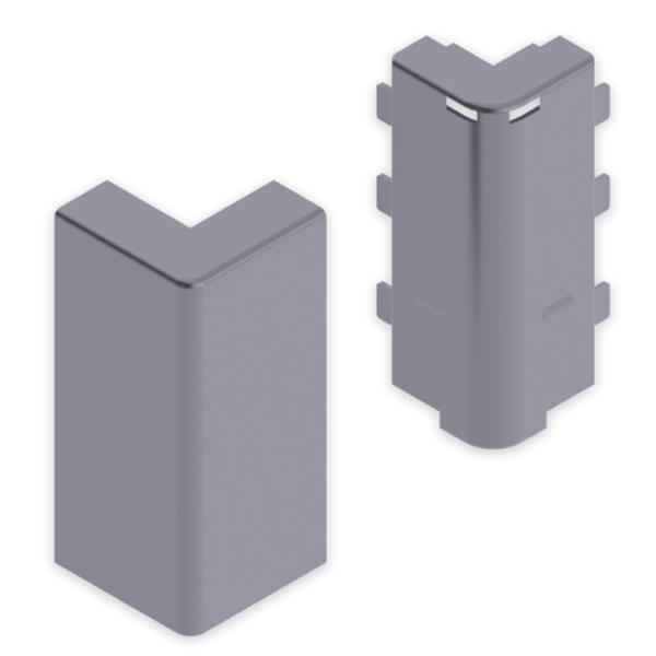 UNEX 80284-03 Angulo exterior 16x100 U24X PVC aluminio