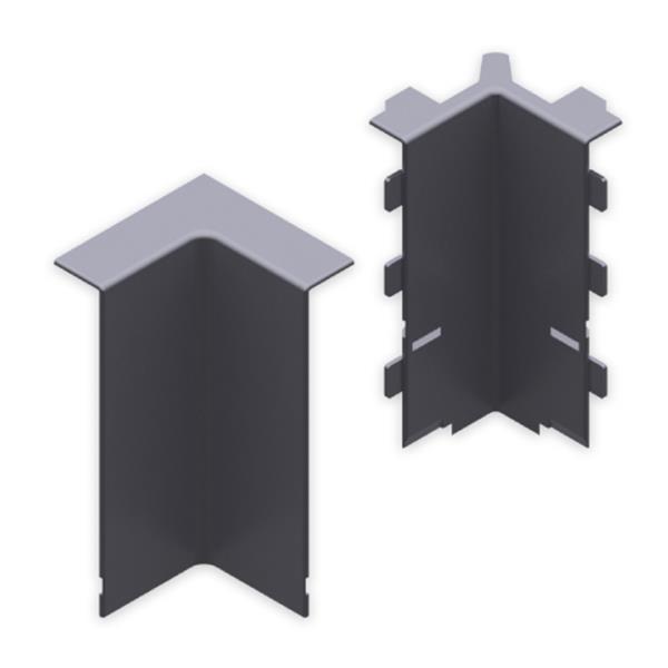 UNEX 80334-03 Angulo interior 16x100 U24X PVC aluminio