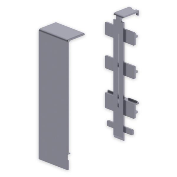 UNEX 80534-03 Cubrejuntas 16x100 U24X PVC aluminio