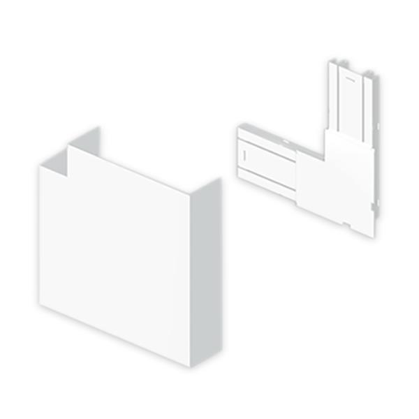 UNEX 93222-2 Angulo plano 50x130 U24X blanco nieve
