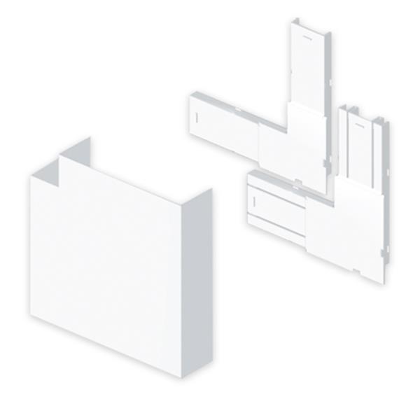 UNEX 93237-2 Angulo plano 70x210 U24X blanco nieve
