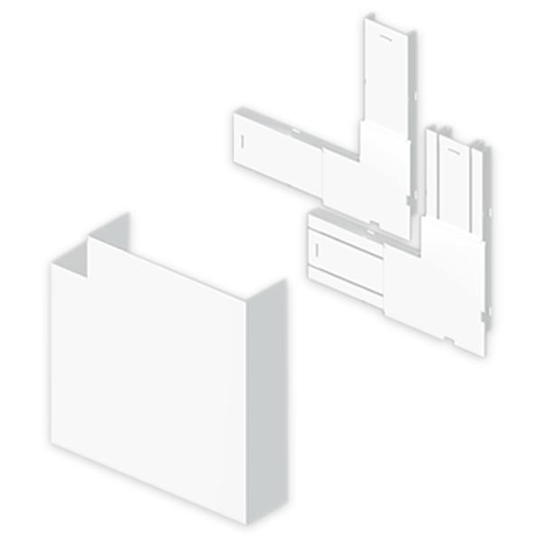 UNEX 93238-2 Angulo plano 70x230 U24X blanco nieve