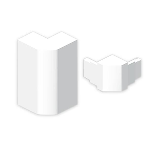 UNEX 93271-2 Angulo exterior 50x100 U24X blanco nieve